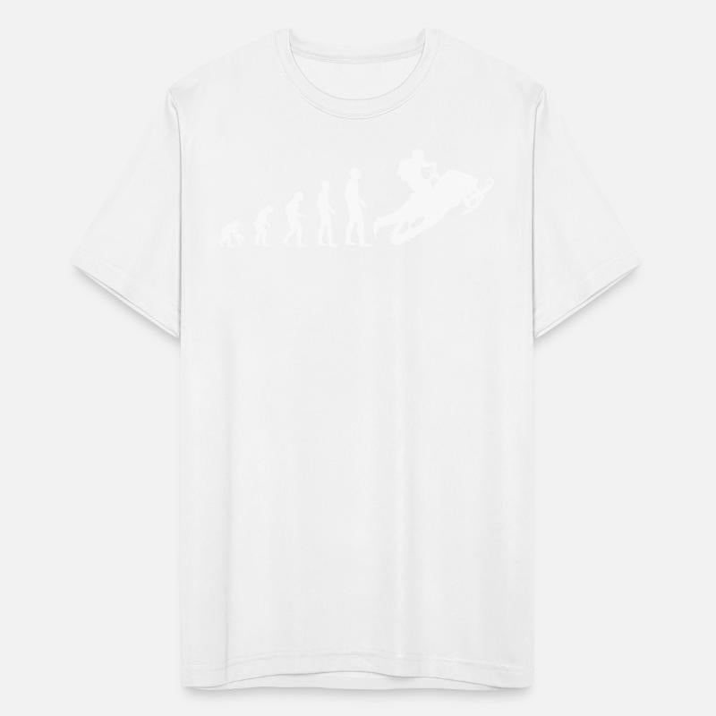 Winter Sports Snowmobile Driver Evolution Gift