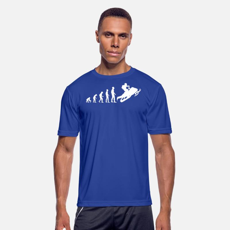 Winter Sports Snowmobile Driver Evolution Gift