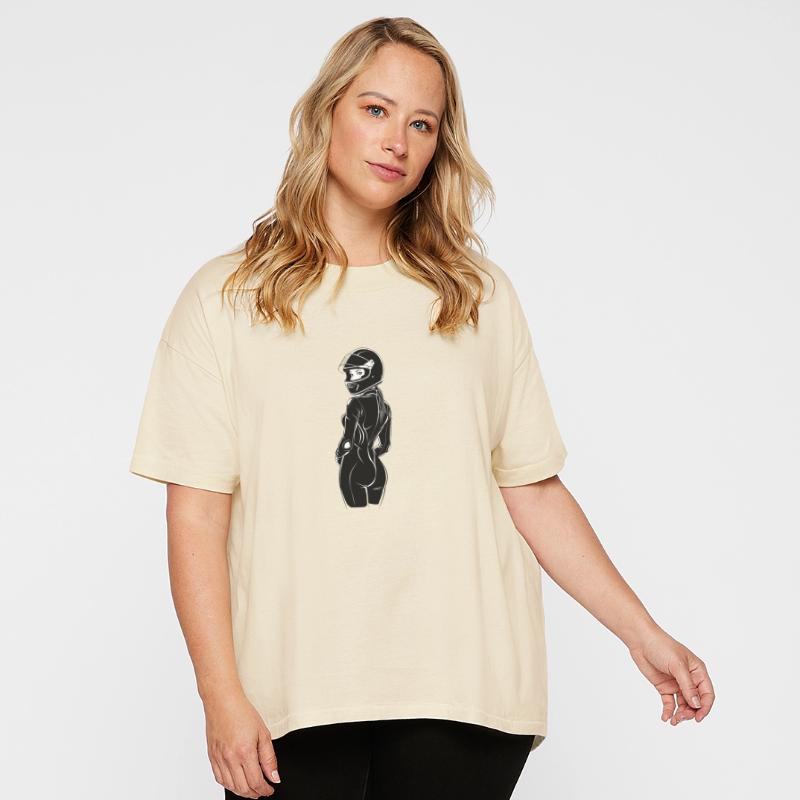 Woman Motorcyclist for a Motorcyclist Biker