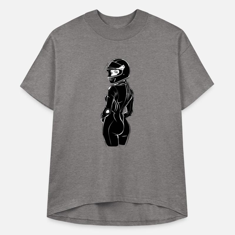Woman Motorcyclist for a Motorcyclist Biker