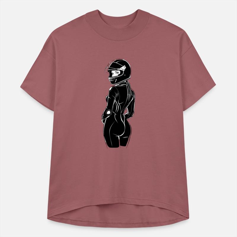 Woman Motorcyclist for a Motorcyclist Biker