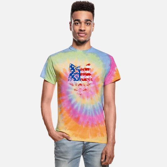 Woolf tattoos with US Flag