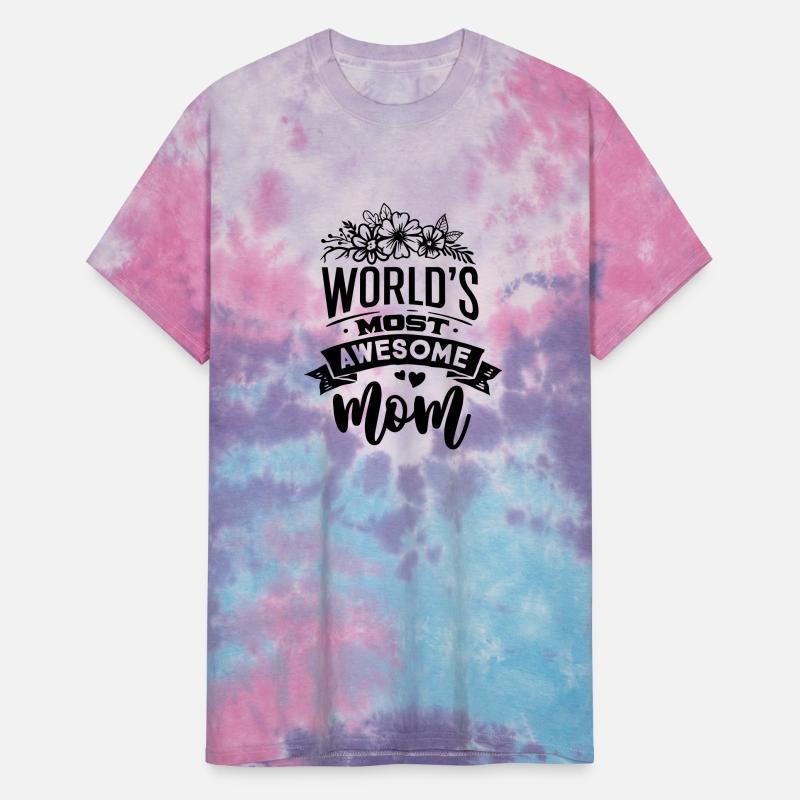 World s most awesome mom tshirt Design