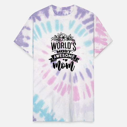 World s most awesome mom tshirt Design