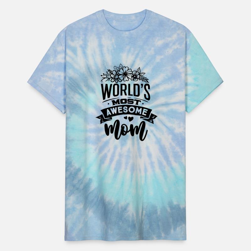 World s most awesome mom tshirt Design