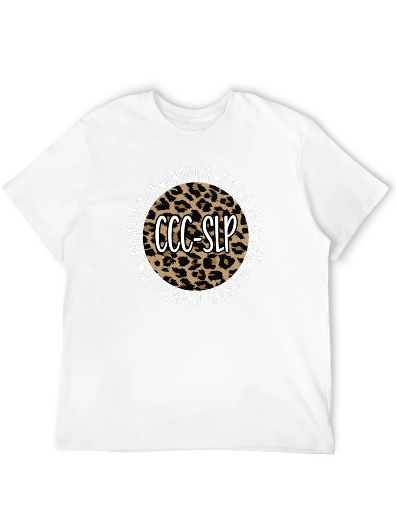 CCC-SLP Leopard Print T-Shirt