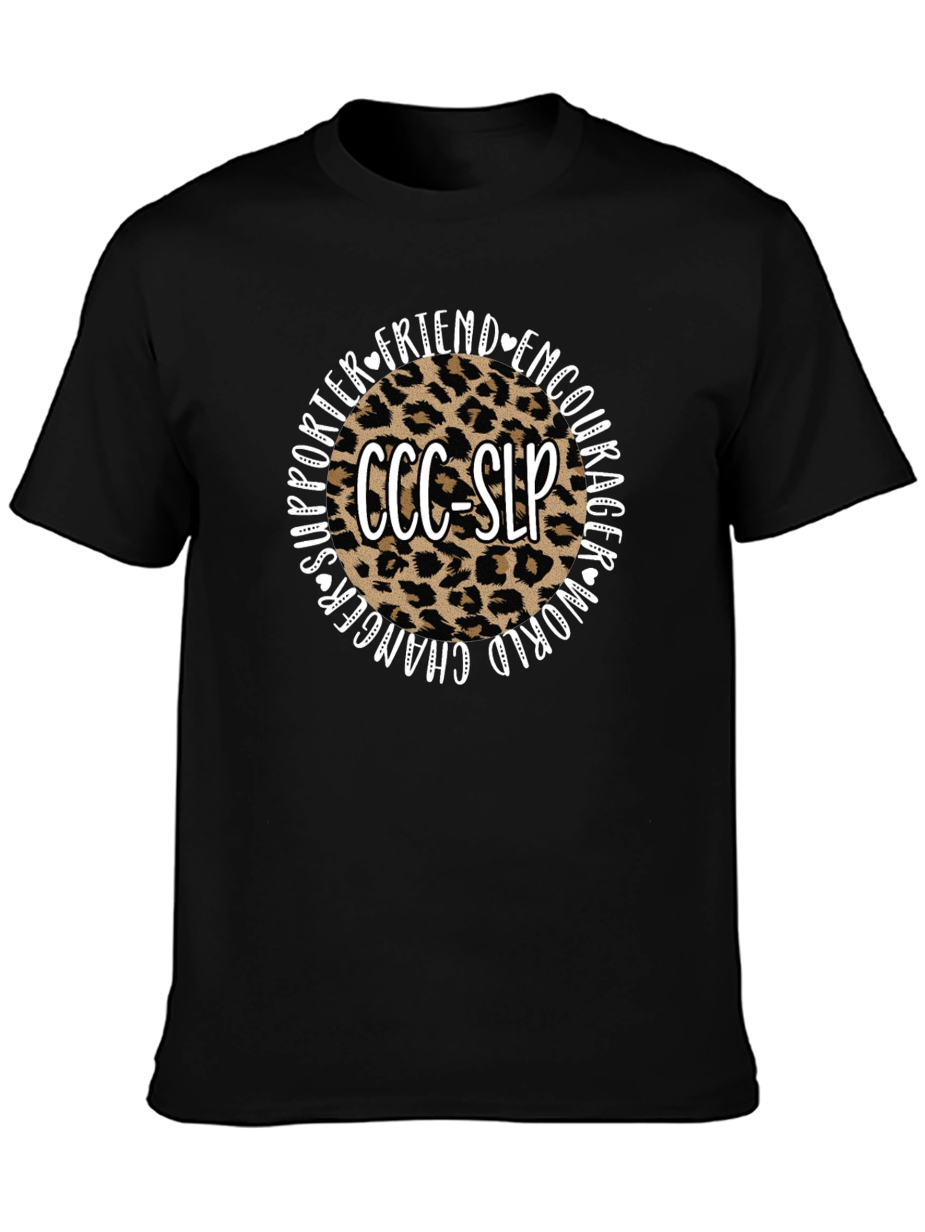 CCC-SLP Leopard Print T-Shirt