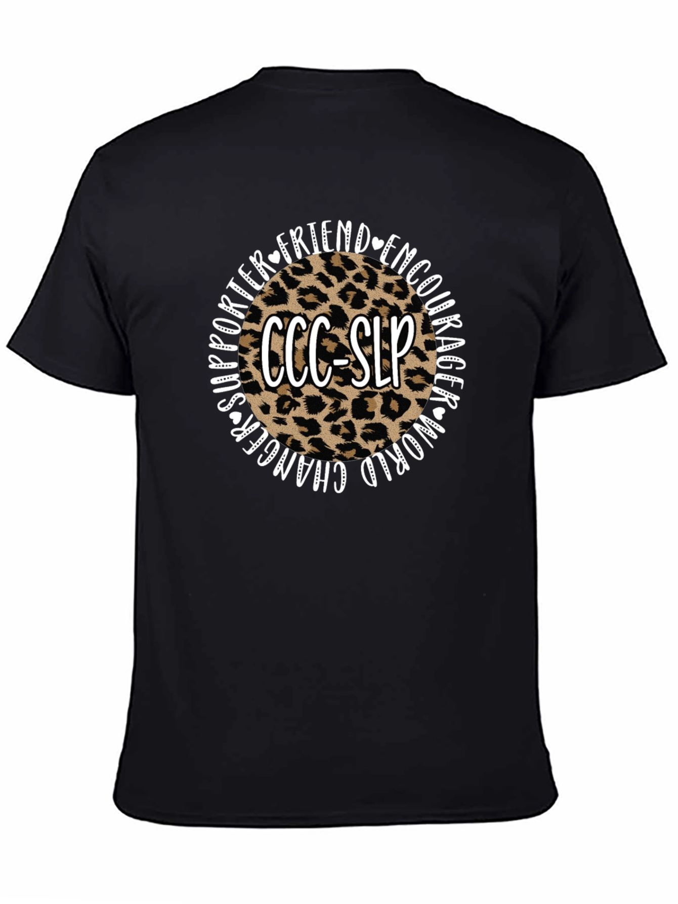CCC-SLP Leopard Print T-Shirt