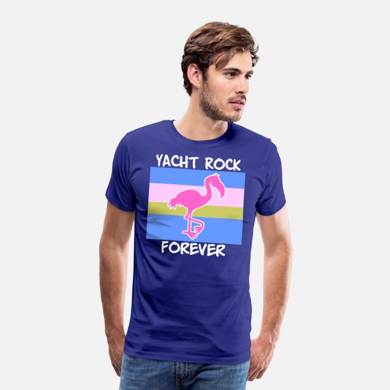 Yacht Rock Forever T-Shirt 80s Style flamingo