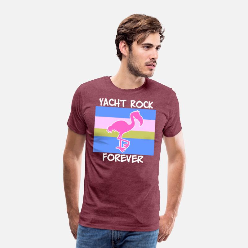 Yacht Rock Forever T-Shirt 80s Style flamingo