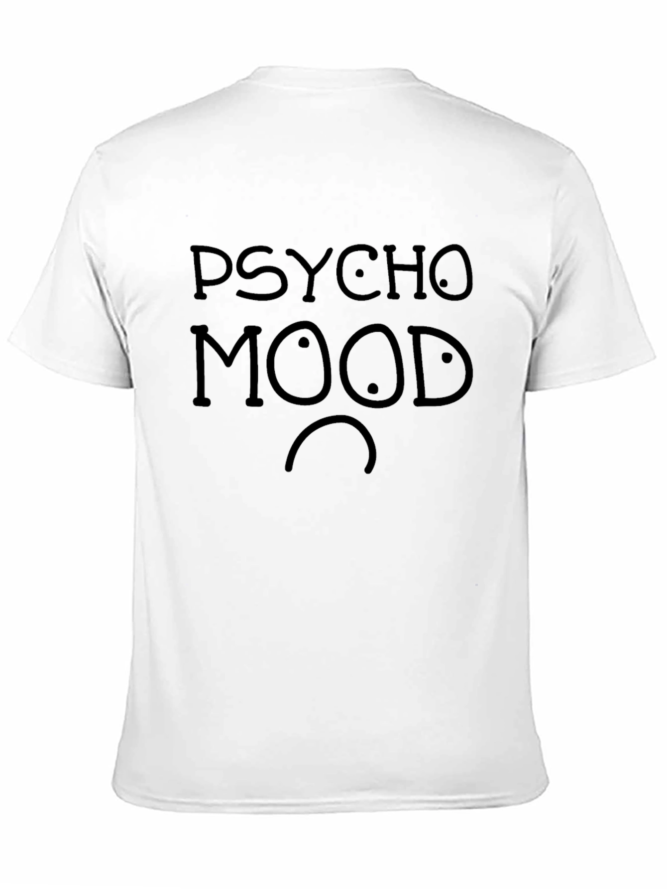 Psycho Mood Black Graphic Tee - Unisex