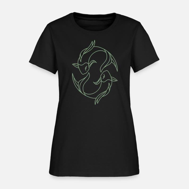 Yin Yang Zodiac Pisces Sign Symbol Stars Align
