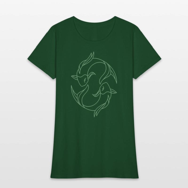 Yin Yang Zodiac Pisces Sign Symbol Stars Align