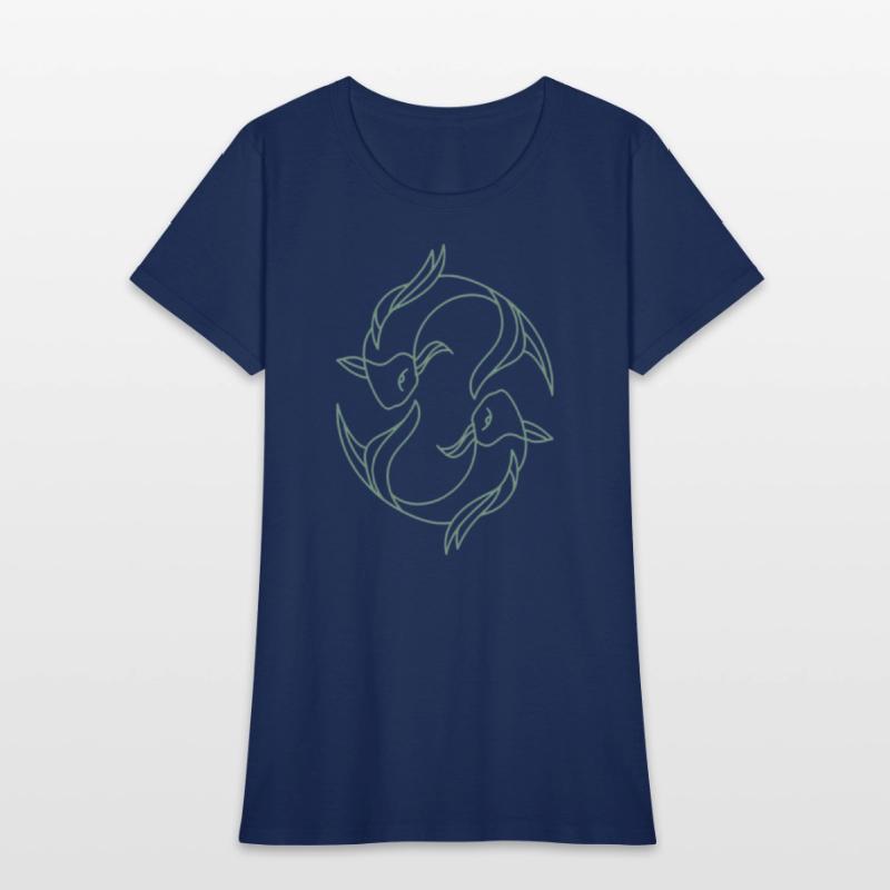 Yin Yang Zodiac Pisces Sign Symbol Stars Align