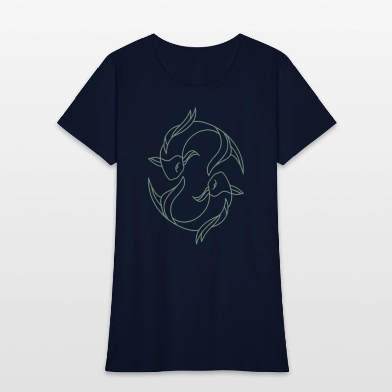 Yin Yang Zodiac Pisces Sign Symbol Stars Align