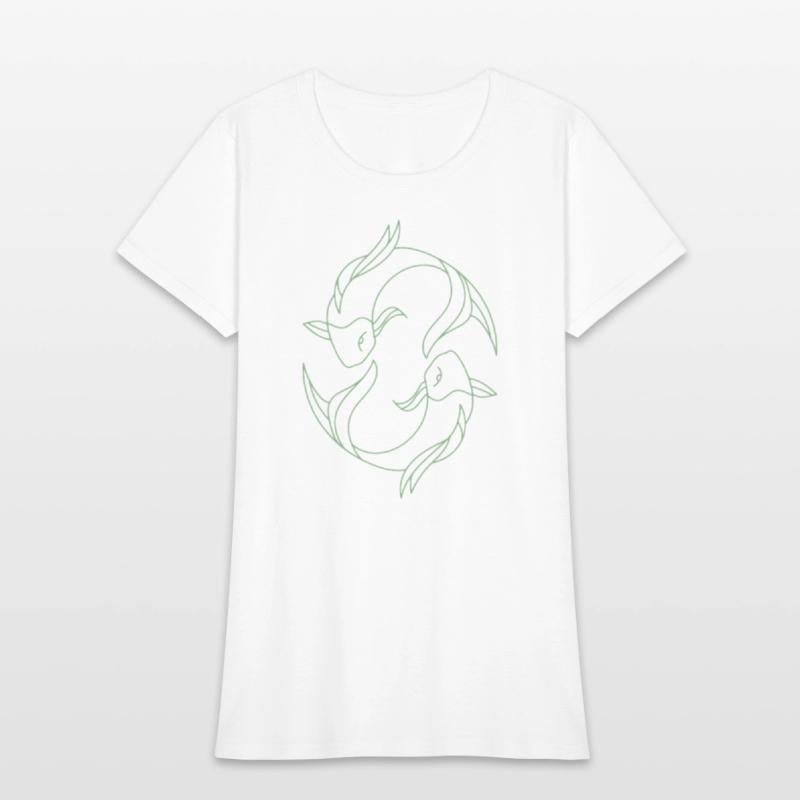 Yin Yang Zodiac Pisces Sign Symbol Stars Align