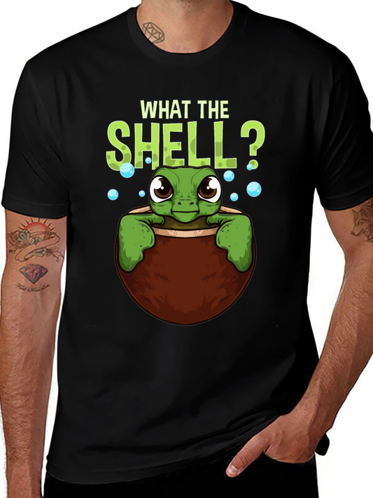 What The Shell? Turtle Graphic Tee