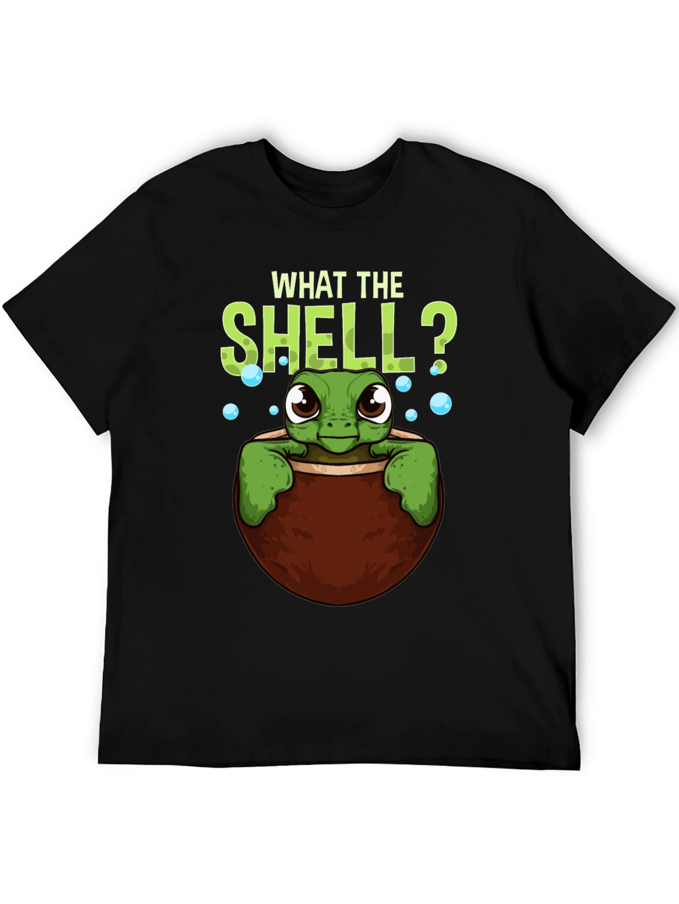 What The Shell? Turtle Graphic Tee