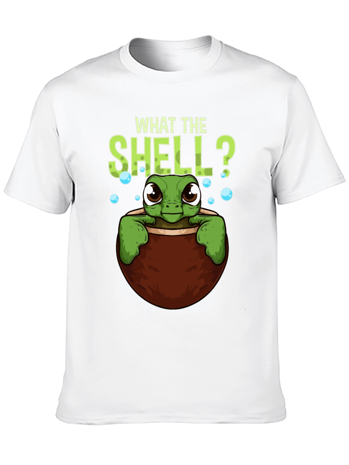 What The Shell? Turtle Graphic Tee