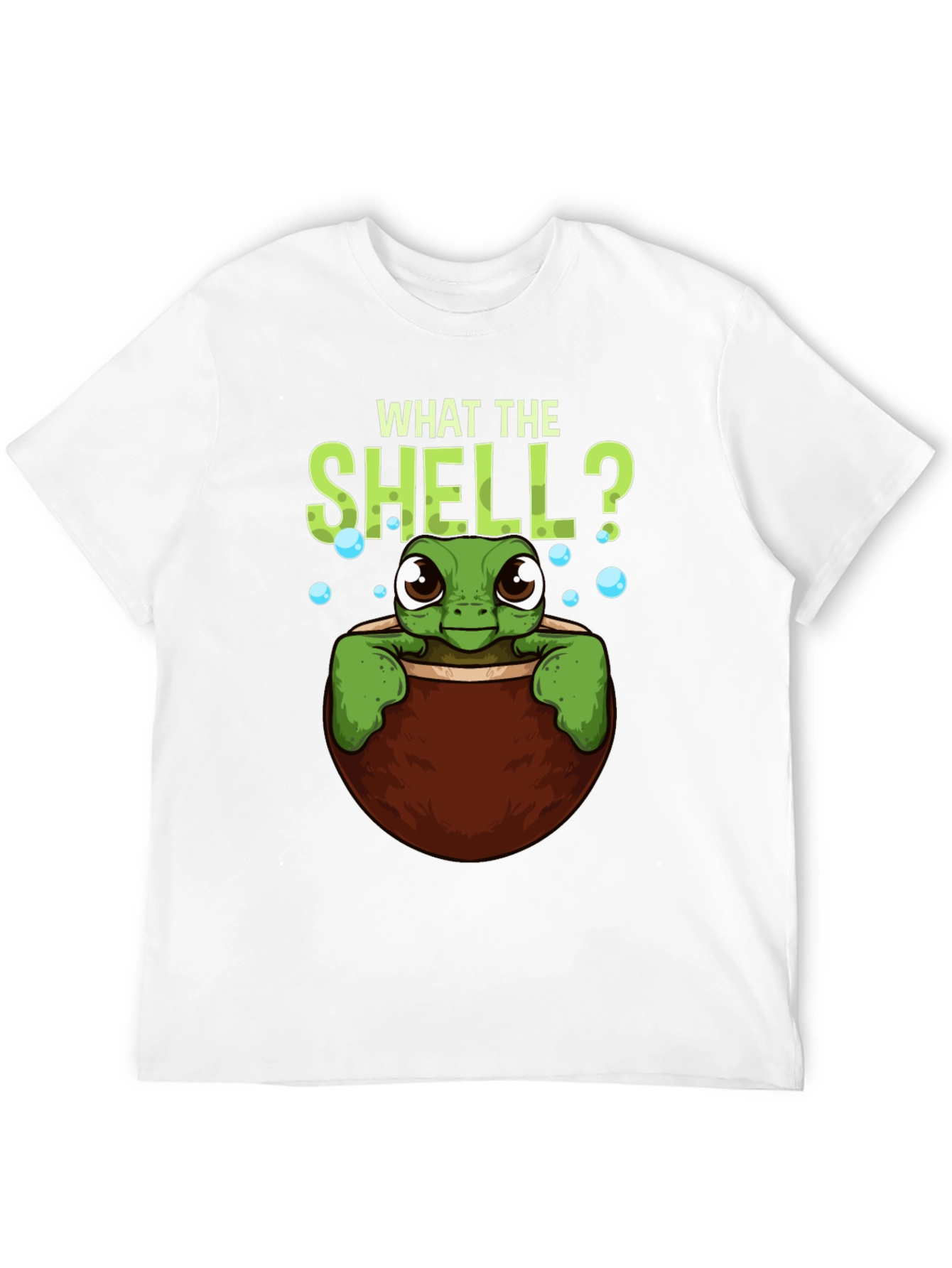 What The Shell? Turtle Graphic Tee