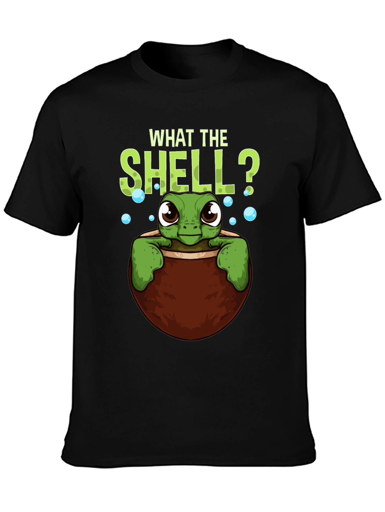 What The Shell? Turtle Graphic Tee