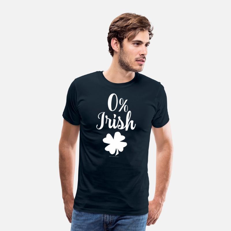 Zero Percent Irish Funny St Patricks Day