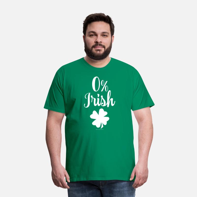 Zero Percent Irish Funny St Patricks Day